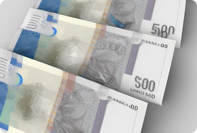 Купюры денег